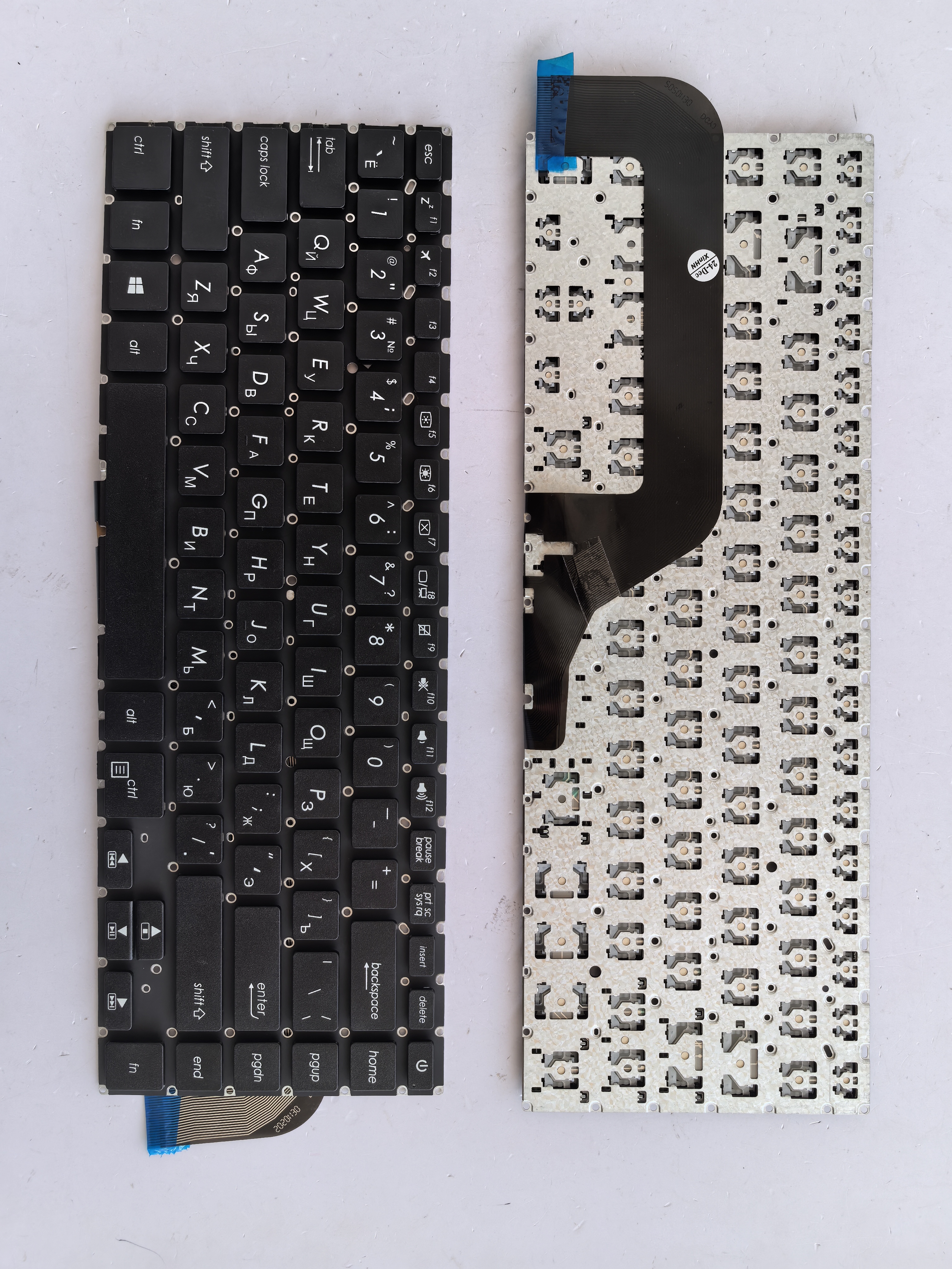 Picture of New Replacement Laptop Keyboard For ASUS X505/X505B/X505BA/X505ZA BLACK (OEM) RU Layout